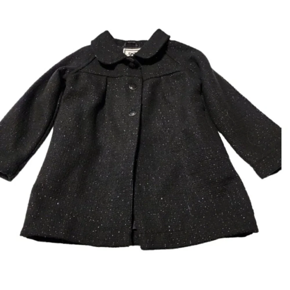 Gymboree black holiday jacket girl  2-3 T new